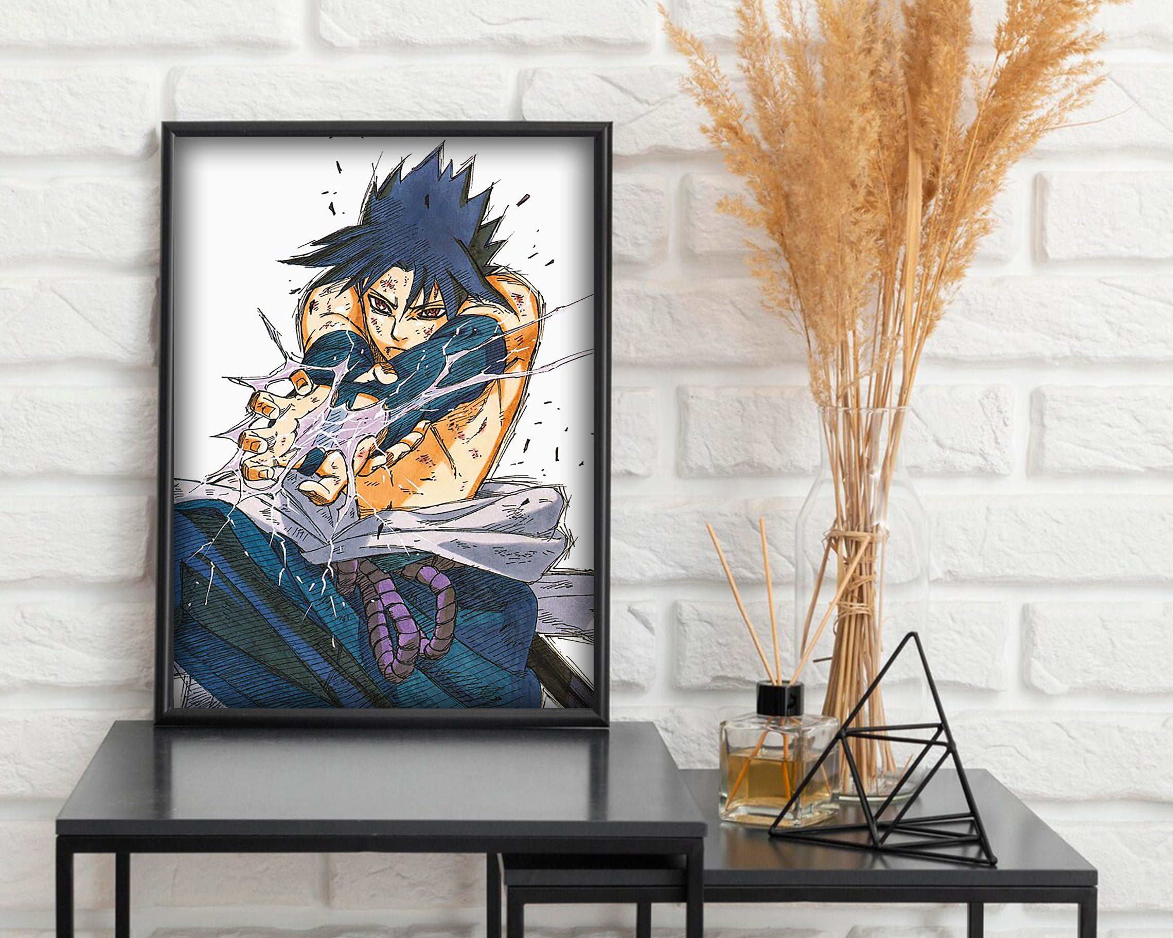 Sasuke Uchiha 'Chidori' Poster