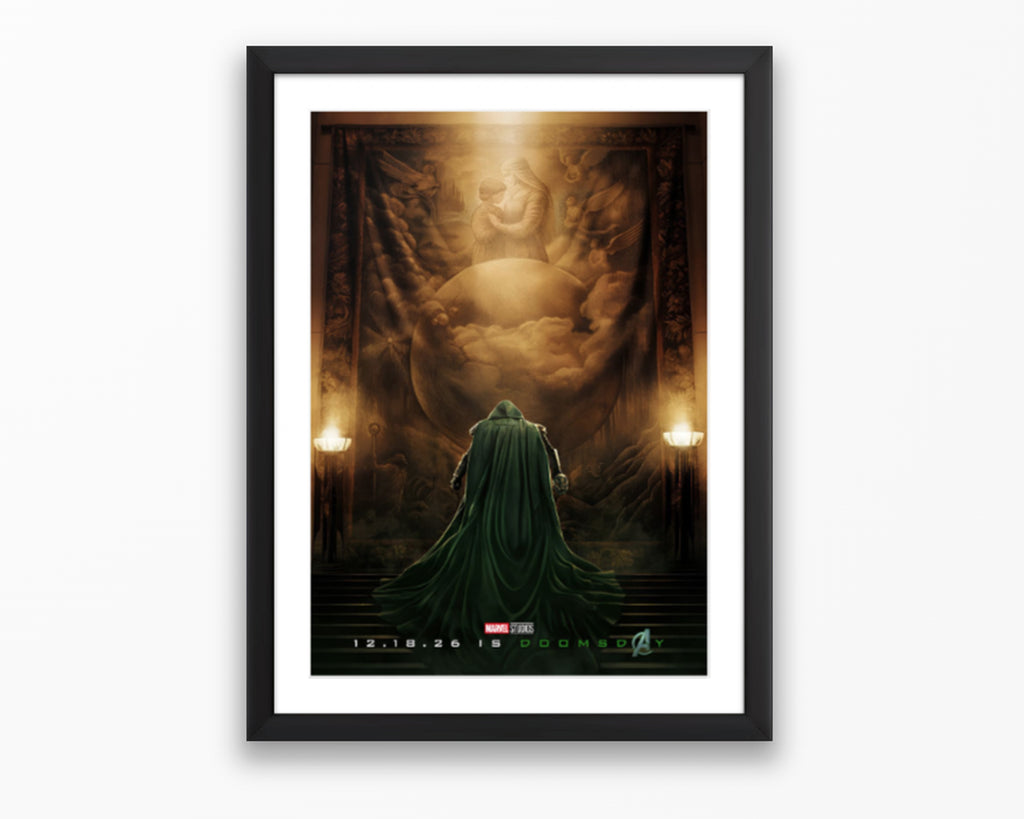 Avengers: Doomsday Stained Glass Poster