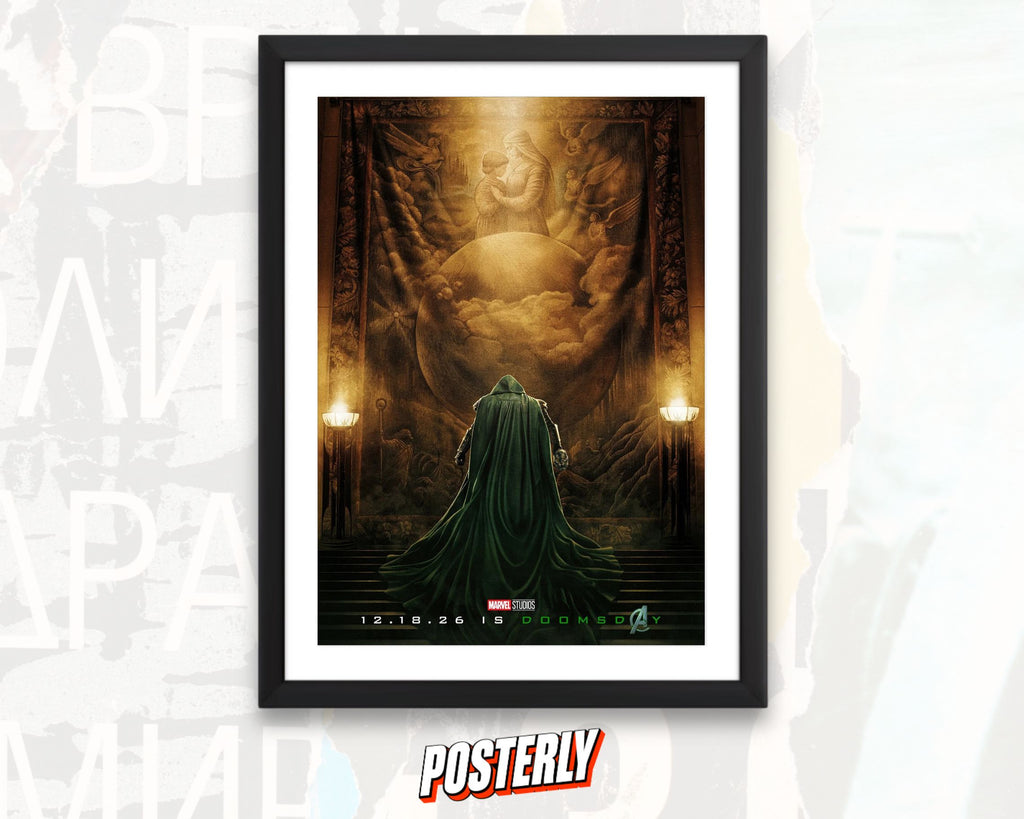 Avengers: Doomsday Stained Glass Poster
