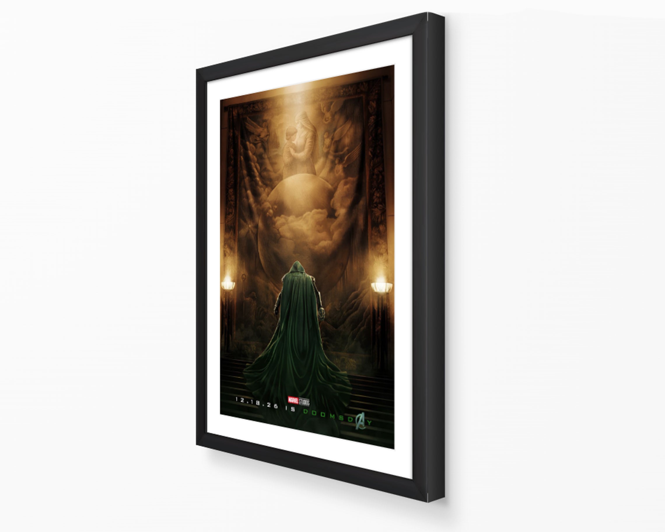 Avengers: Doomsday Stained Glass Poster