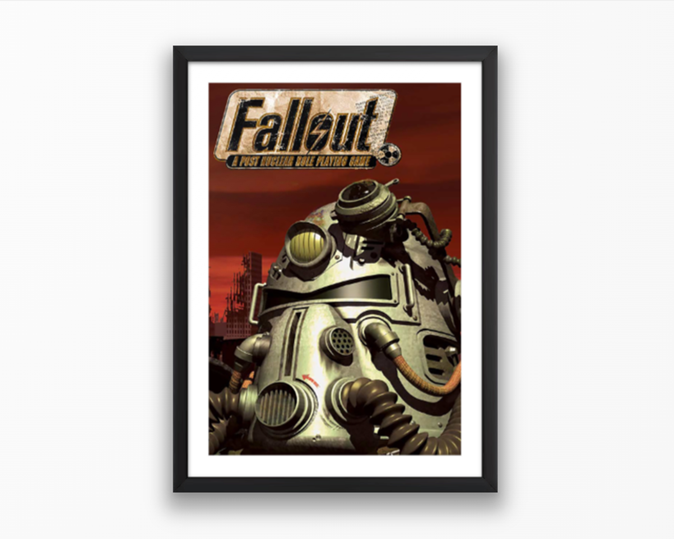 Fallout Classic Game Cover Poster