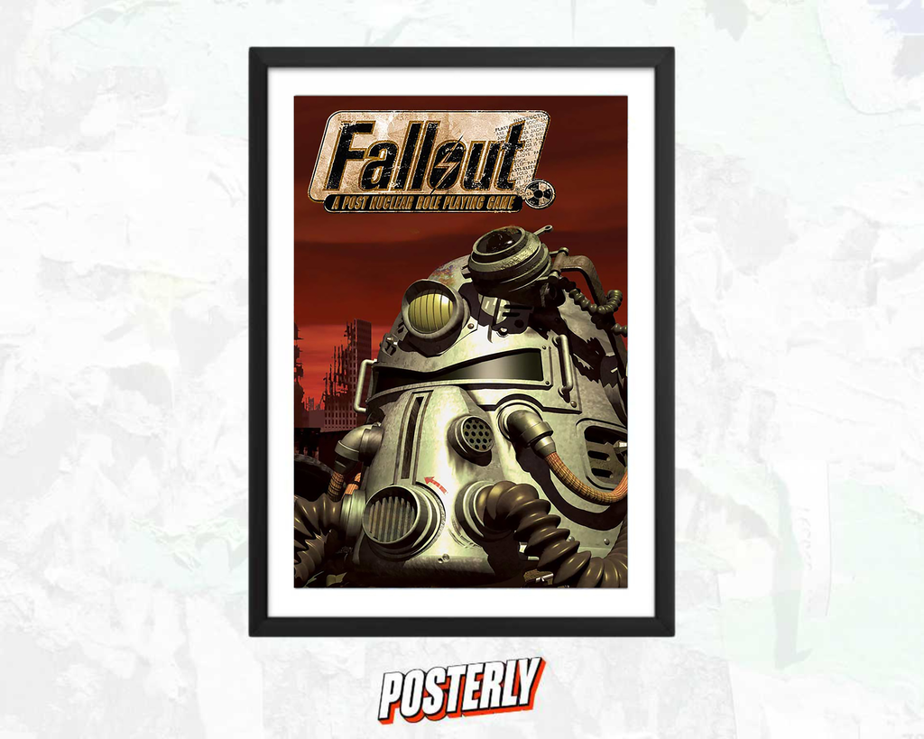 Fallout Classic Game Cover Poster