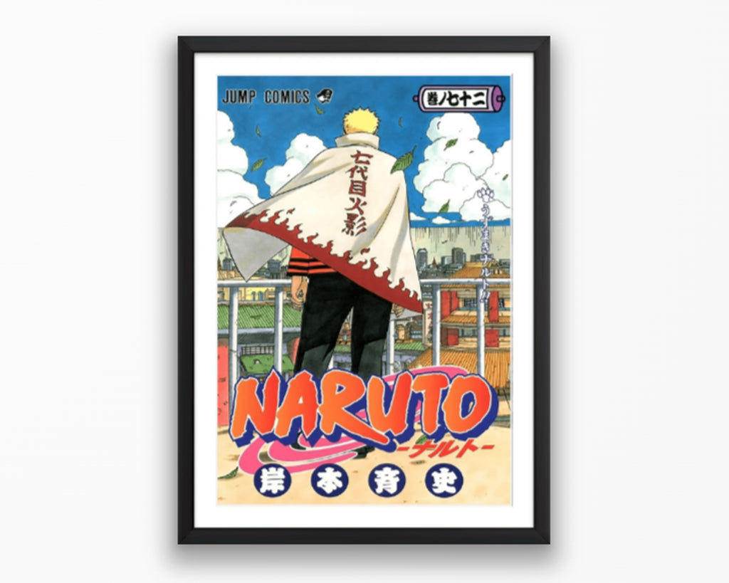 Naruto Shippuden Issue 72 Cover Poster