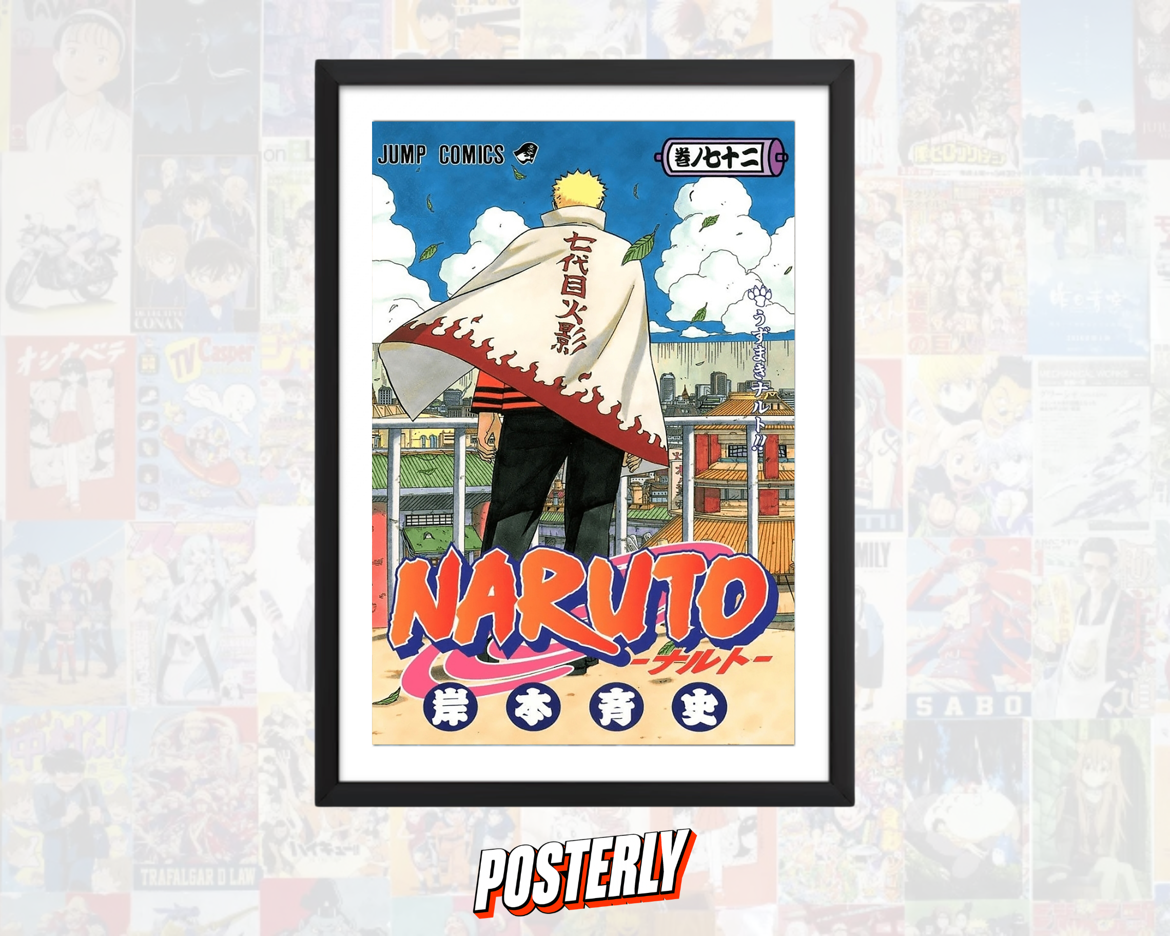 Naruto Shippuden Issue 72 Cover Poster