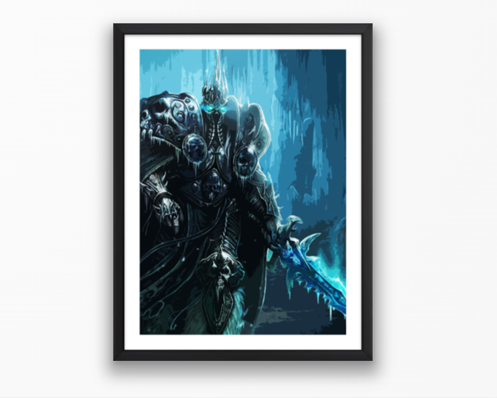 World of Warcraft Lich King Poster