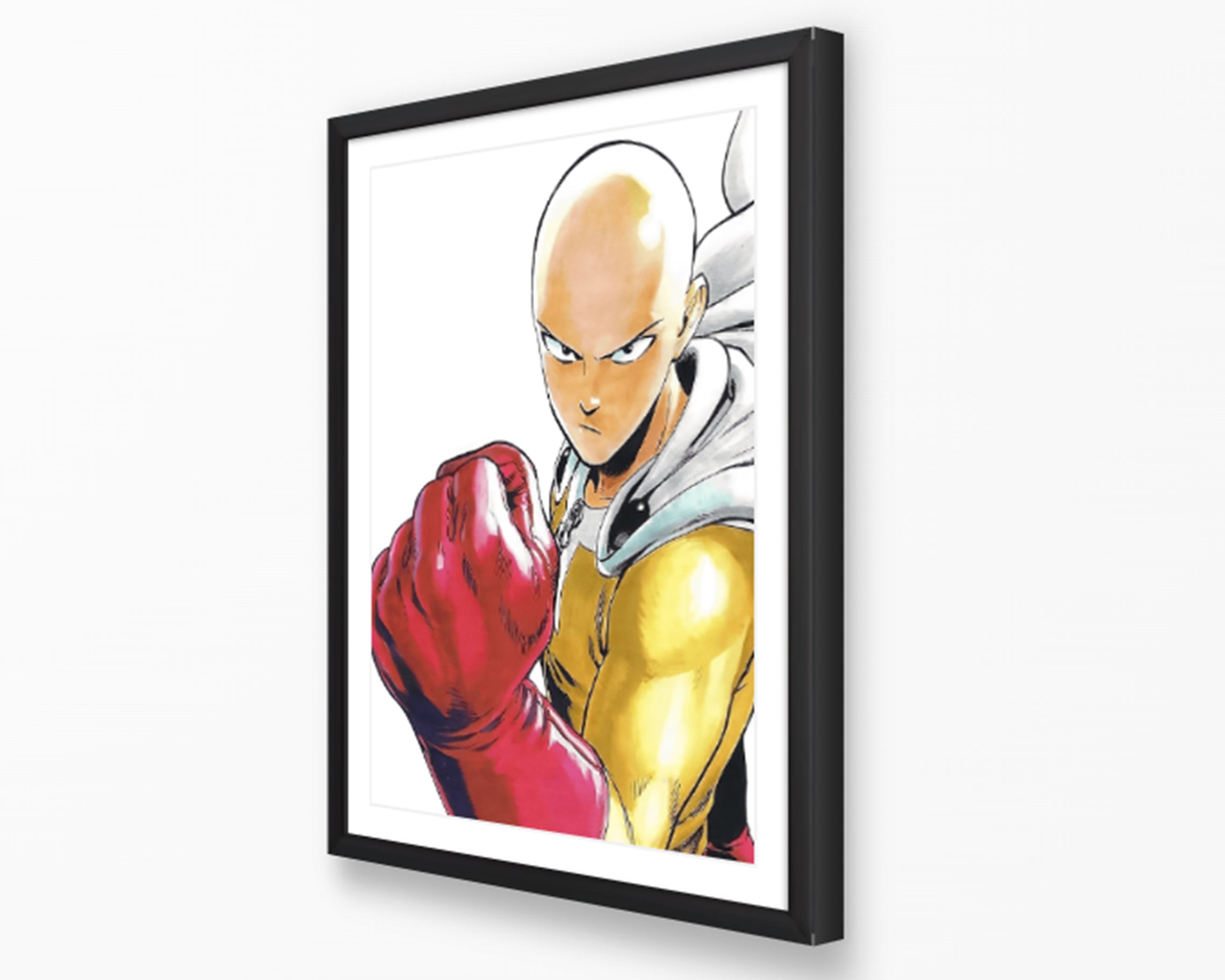 Saitama Manga Panel Poster