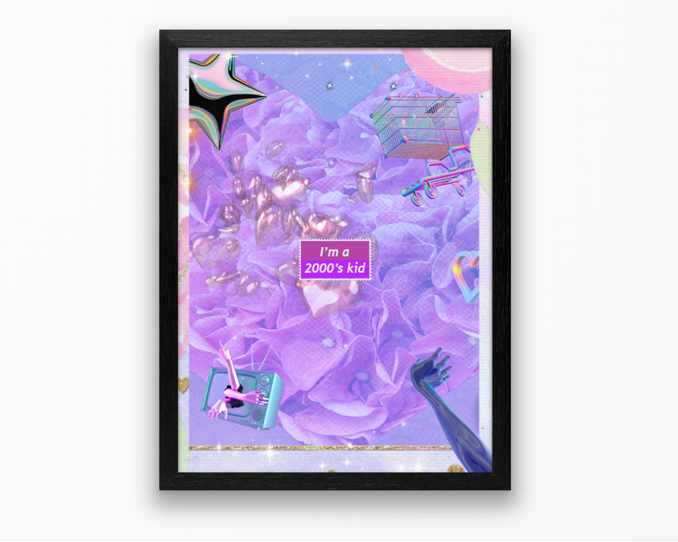 I'm a 2000s Kid Y2K Aesthetic Poster