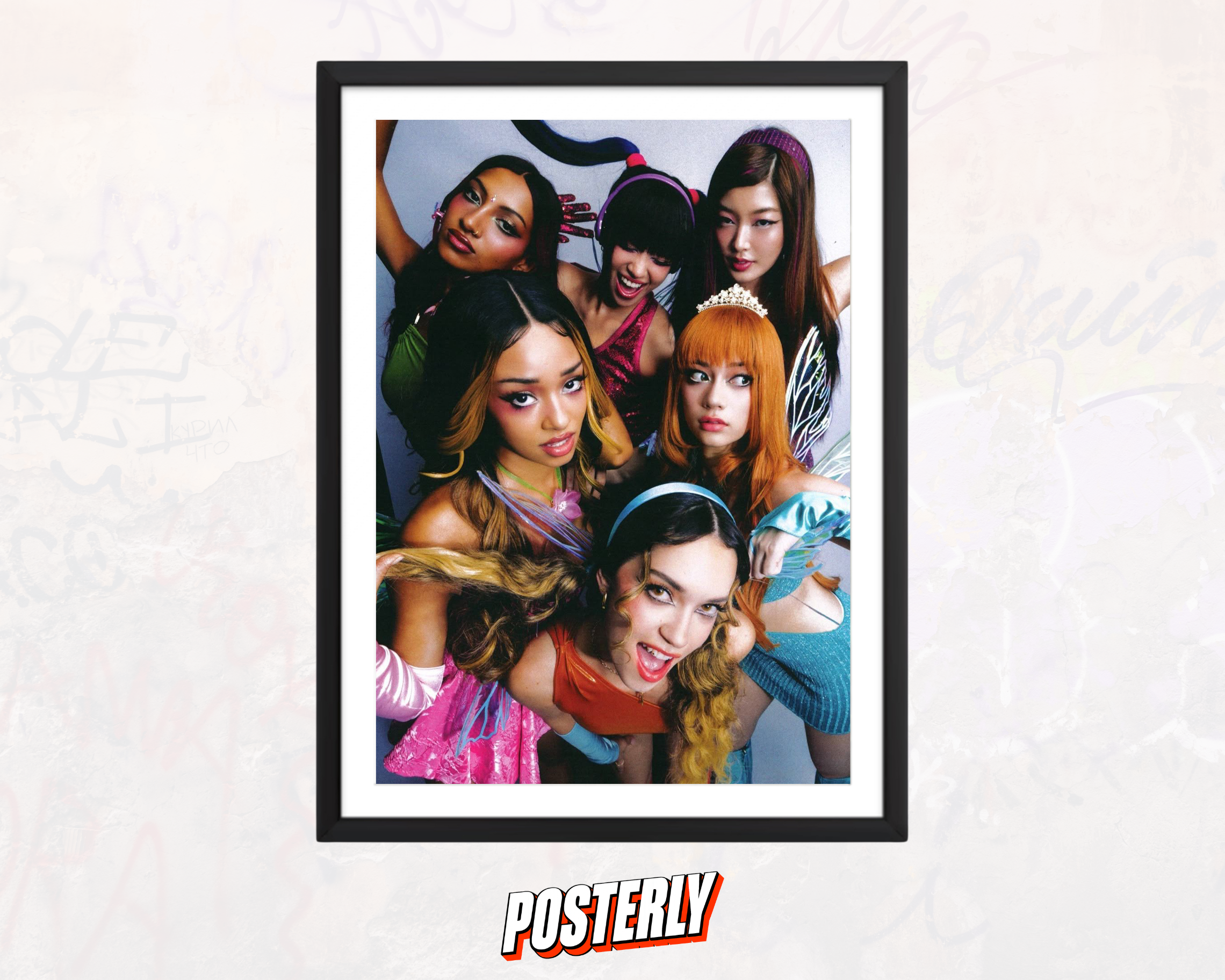 KATSEYE Halloween Poster