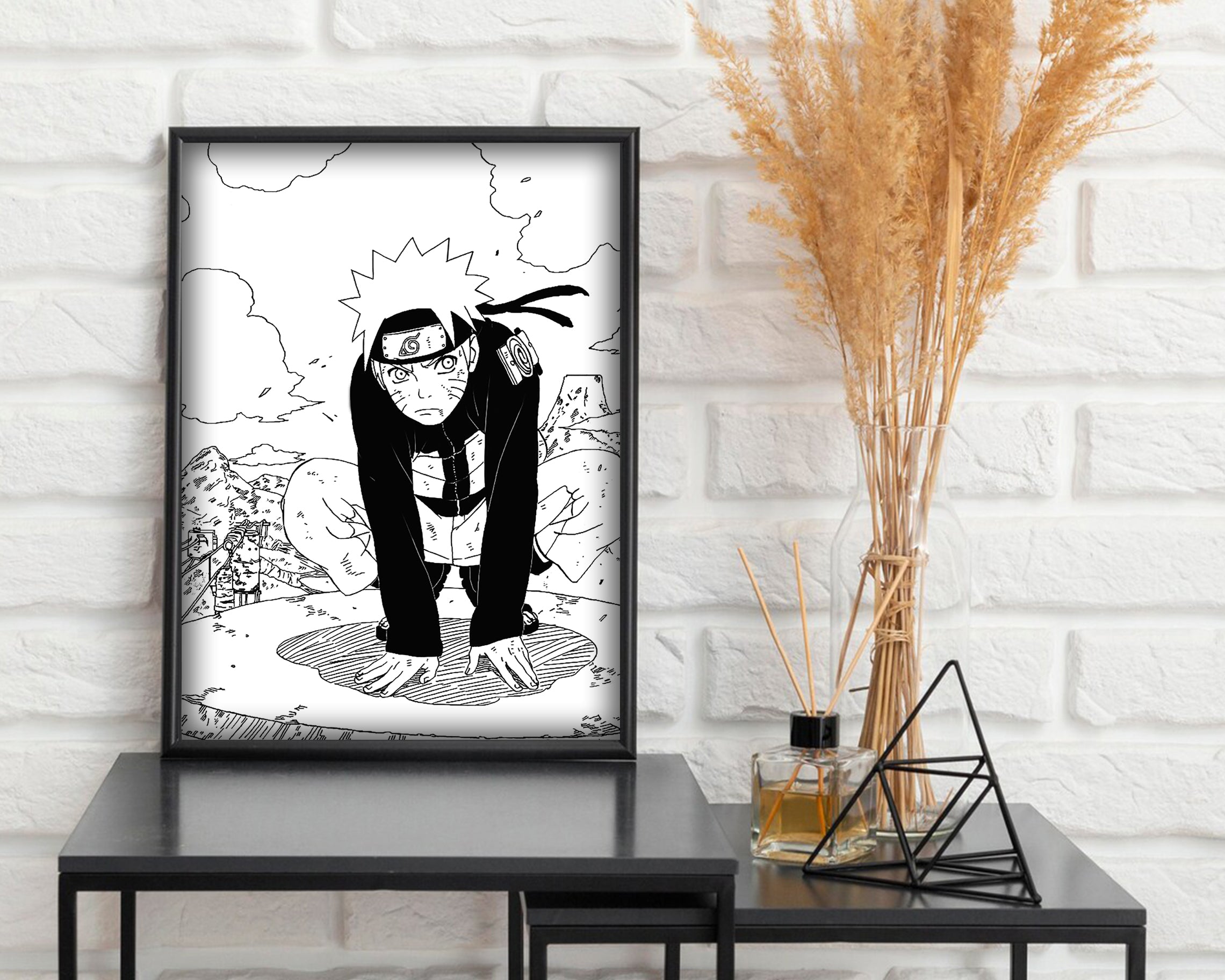 Knucklehead Ninja - Naruto Manga Panel Poster
