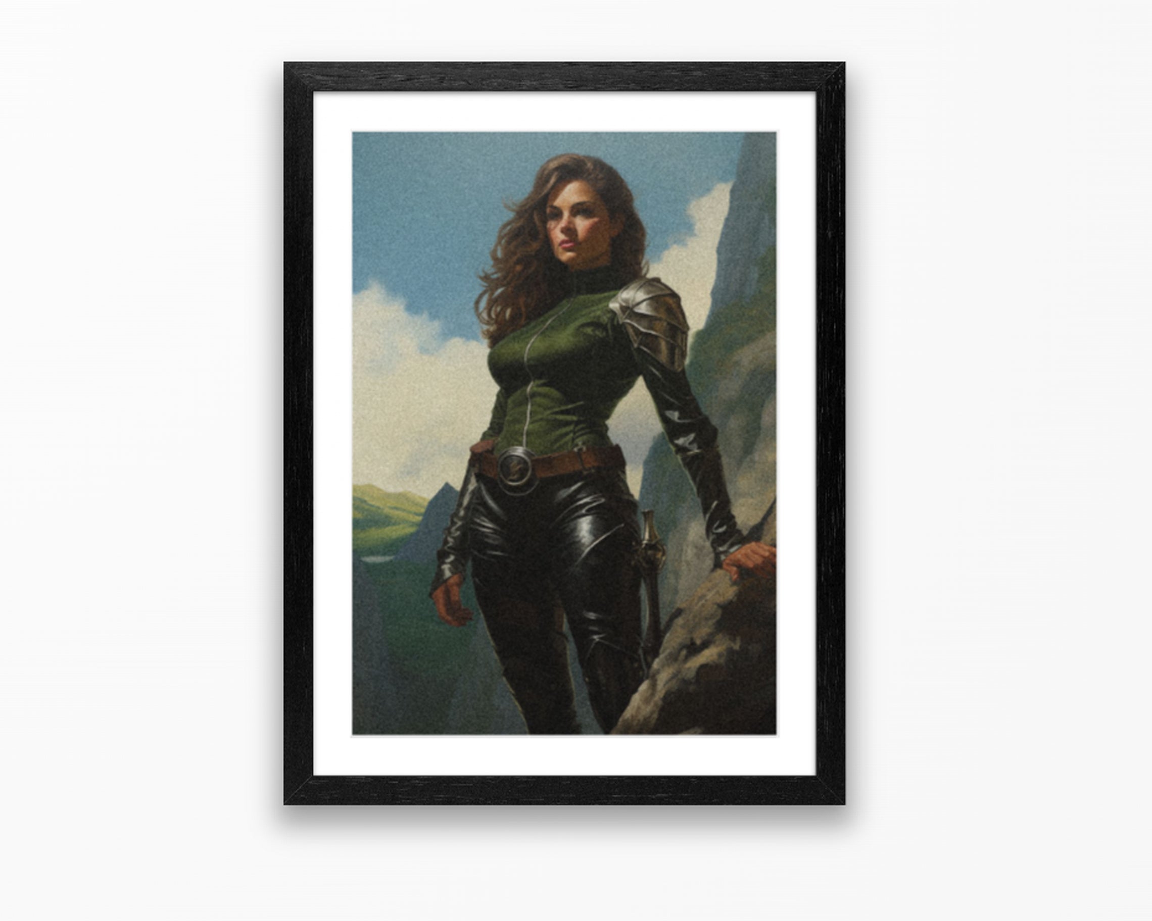Lady Serion - Dark Fantasy Poster