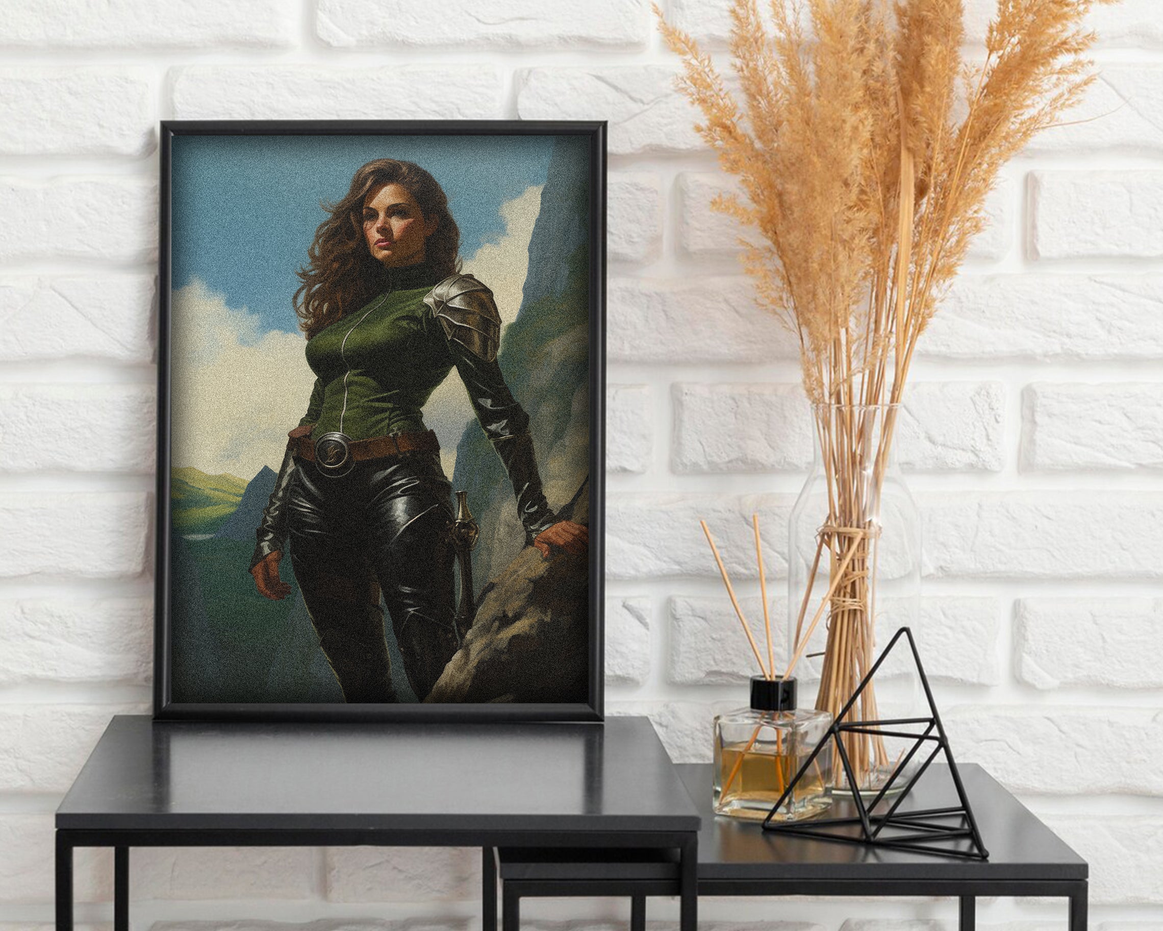 Lady Serion - Dark Fantasy Poster