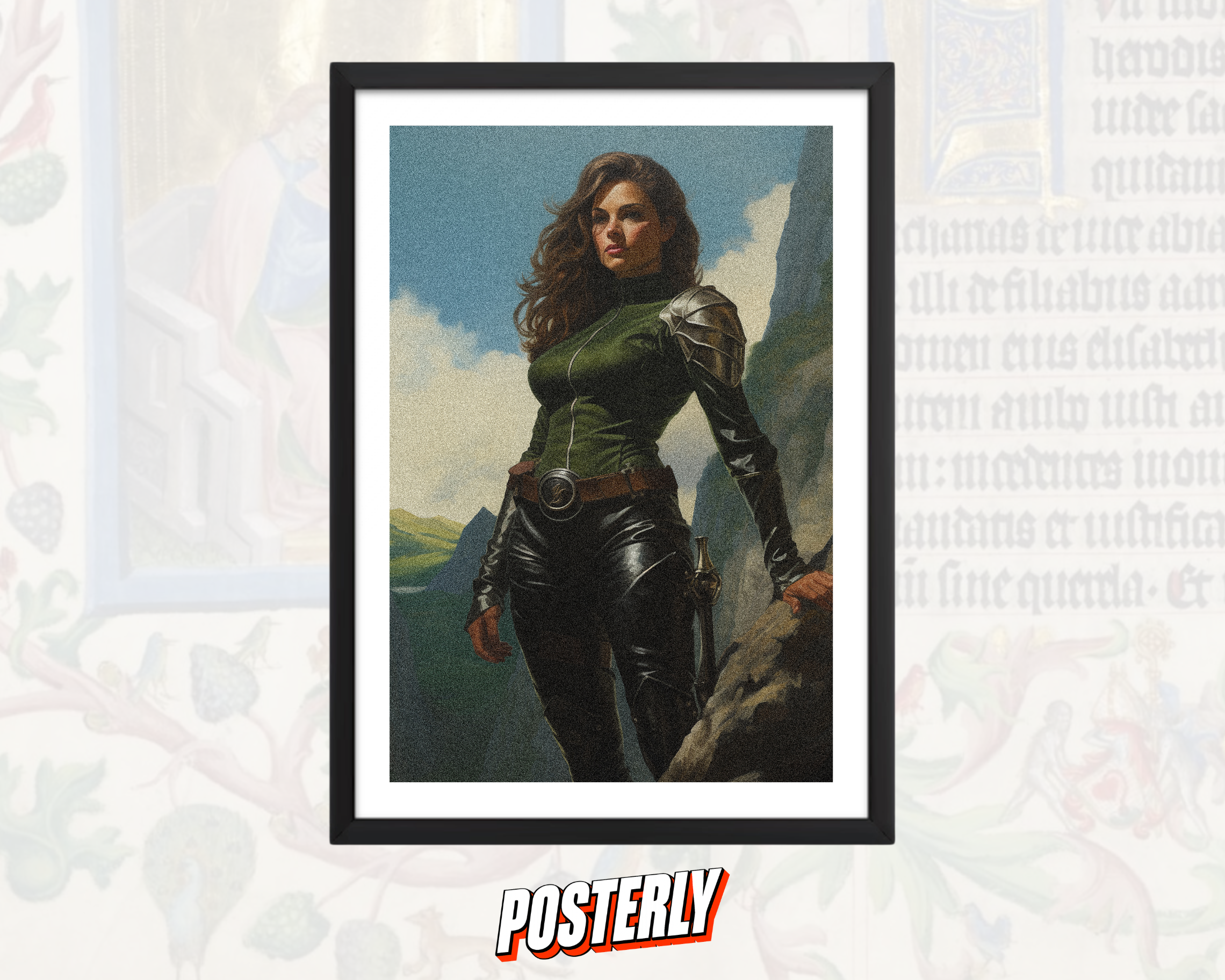 Lady Serion - Dark Fantasy Poster