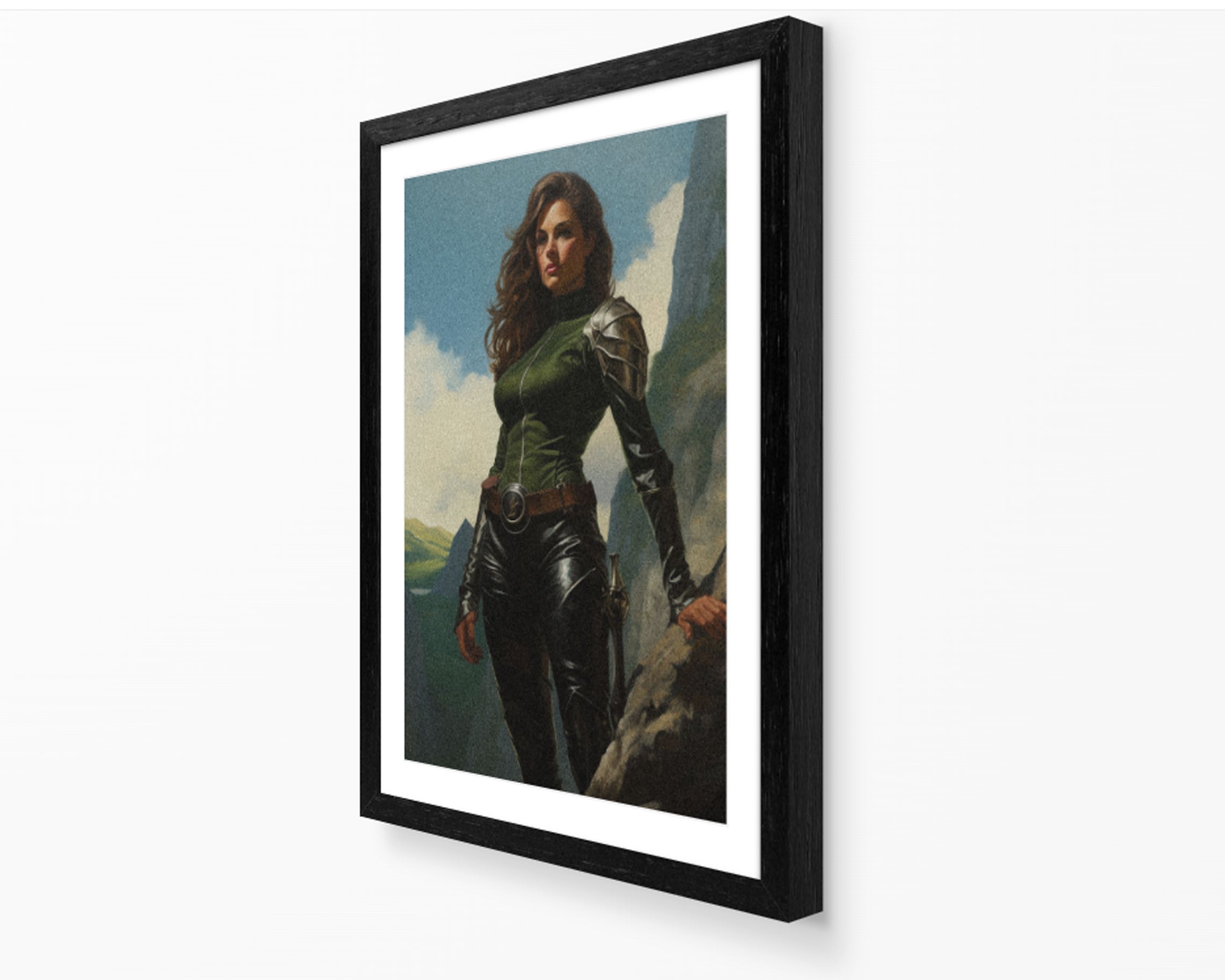 Lady Serion - Dark Fantasy Poster