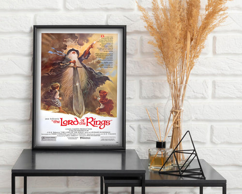 Vintage Lord of the Rings 1978 Movie Poster