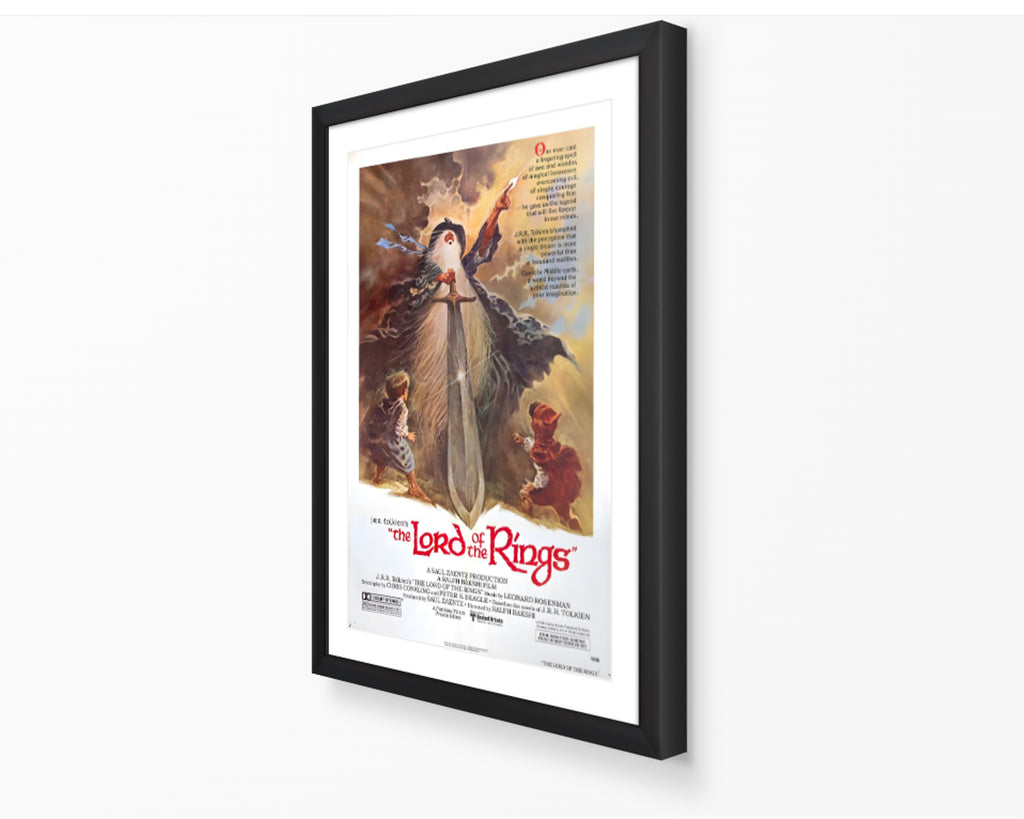 Vintage Lord of the Rings 1978 Movie Poster