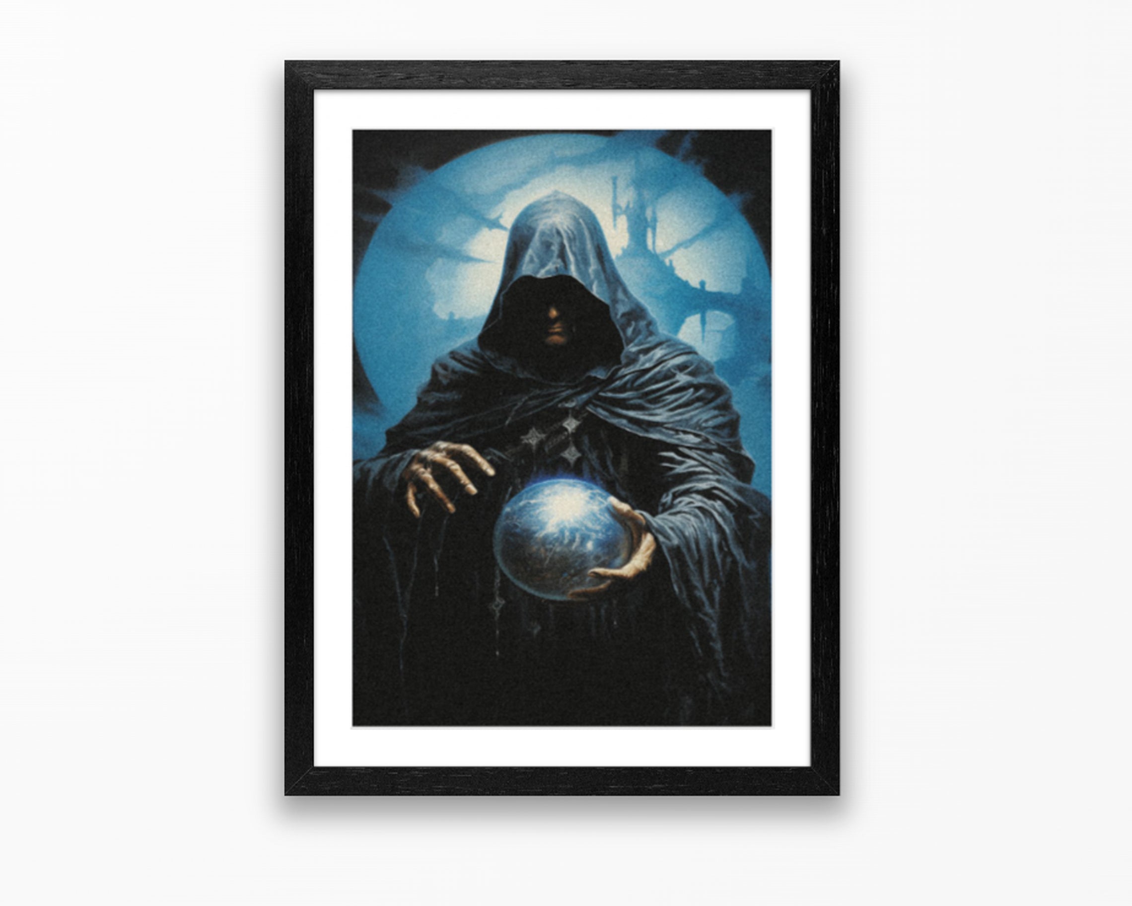 Lunar Seer - Dark Fantasy Poster