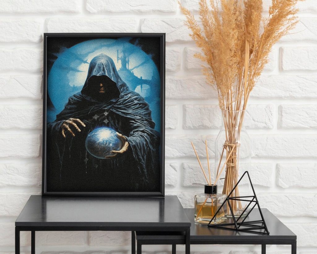 Lunar Seer - Dark Fantasy Poster