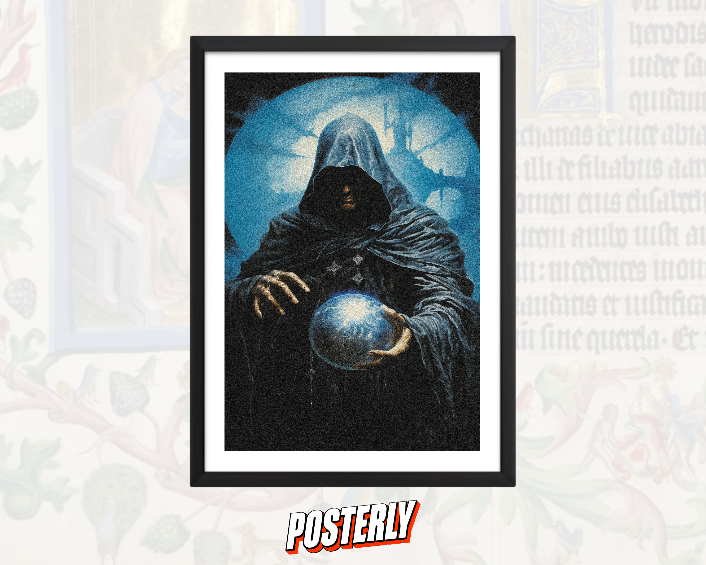 Lunar Seer - Dark Fantasy Poster