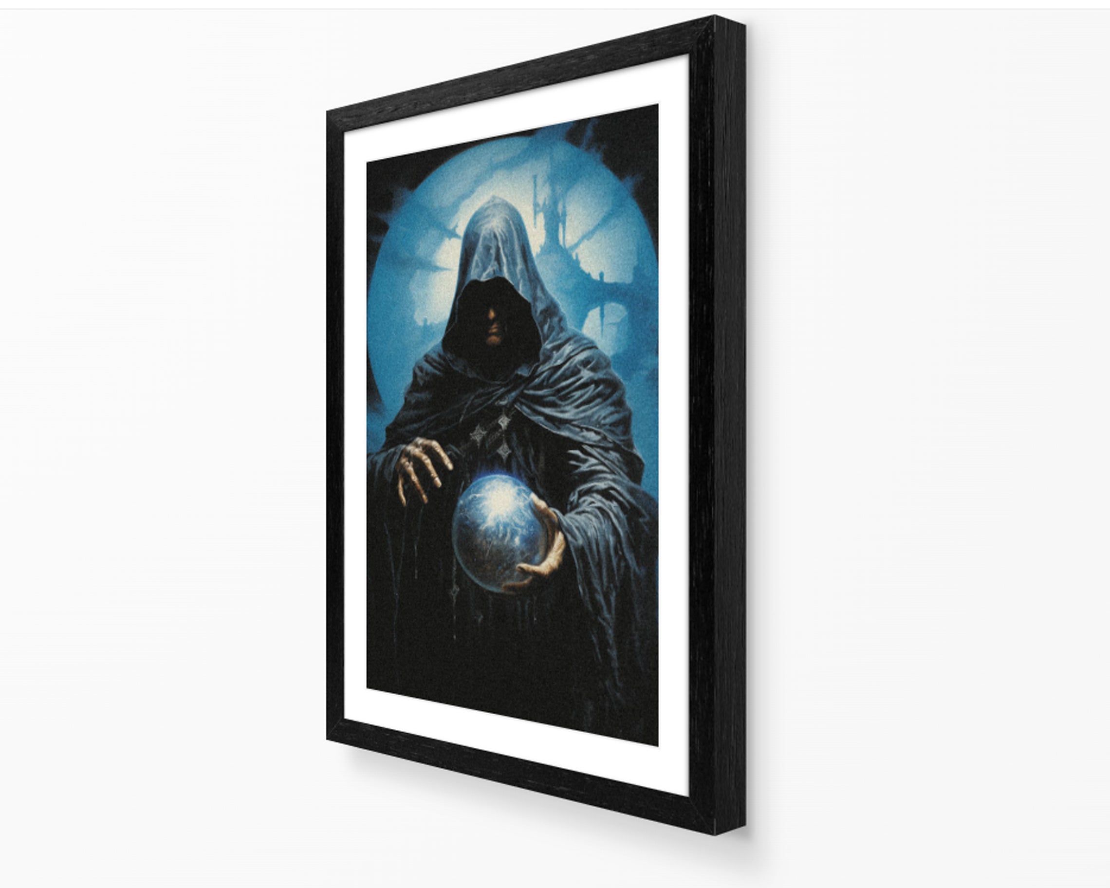 Lunar Seer - Dark Fantasy Poster