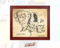 Lord of the Rings World Map Poster