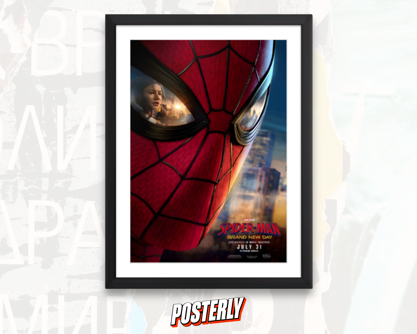 Spiderman Brand New Day Promotion Poster