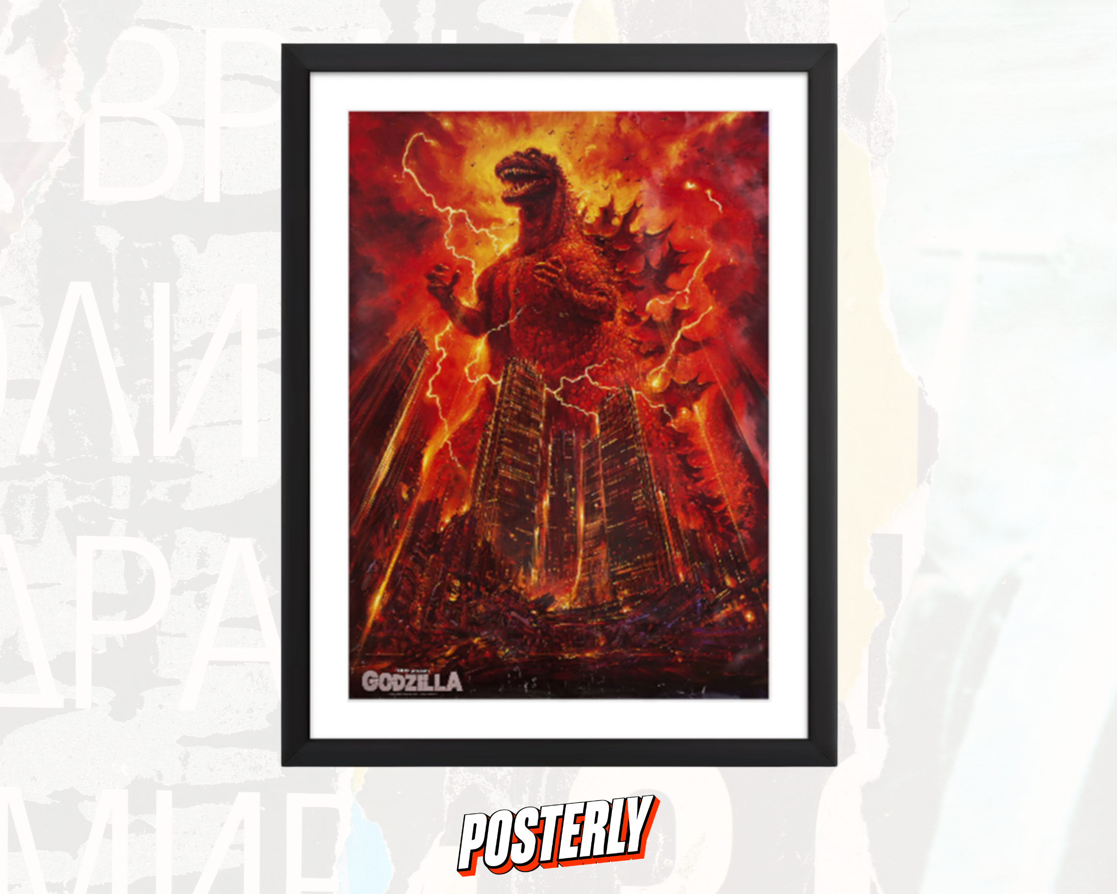 Godzilla The Legend is Reborn 1985 Movie Poster