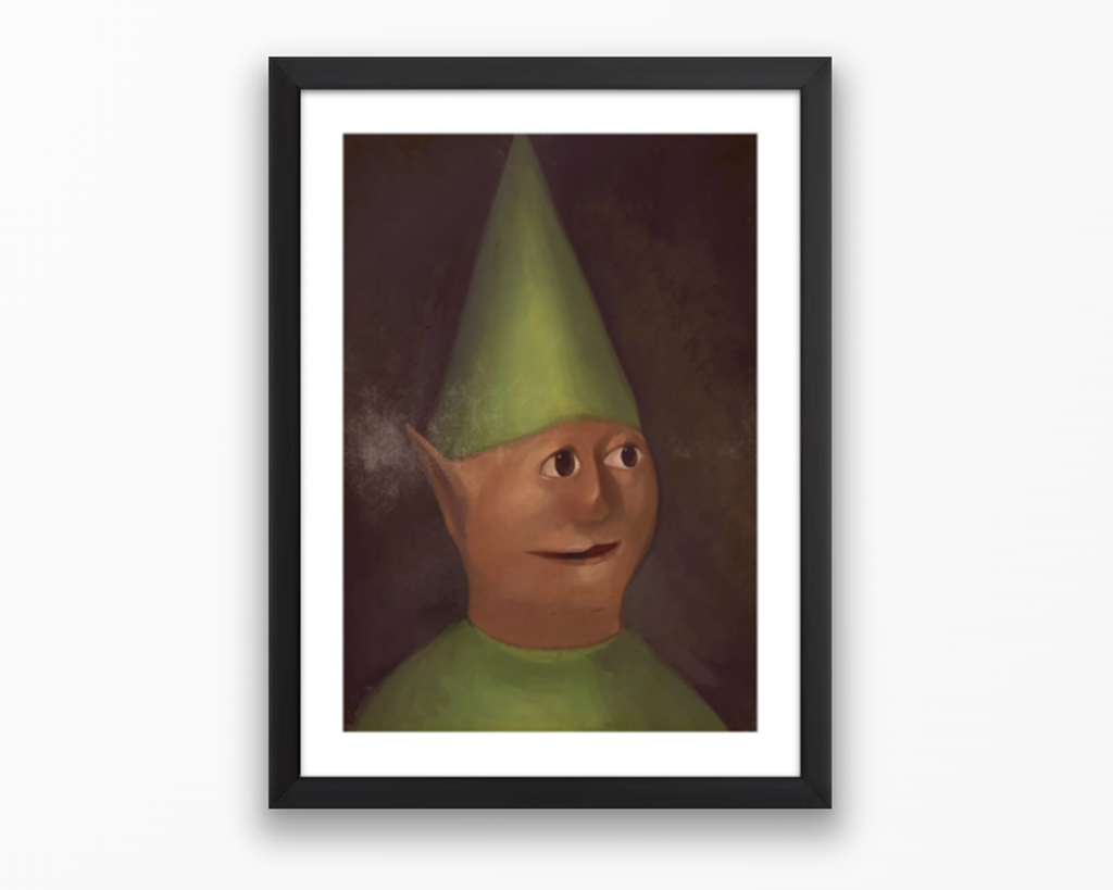 Old School RuneScape Gnome Child Poster