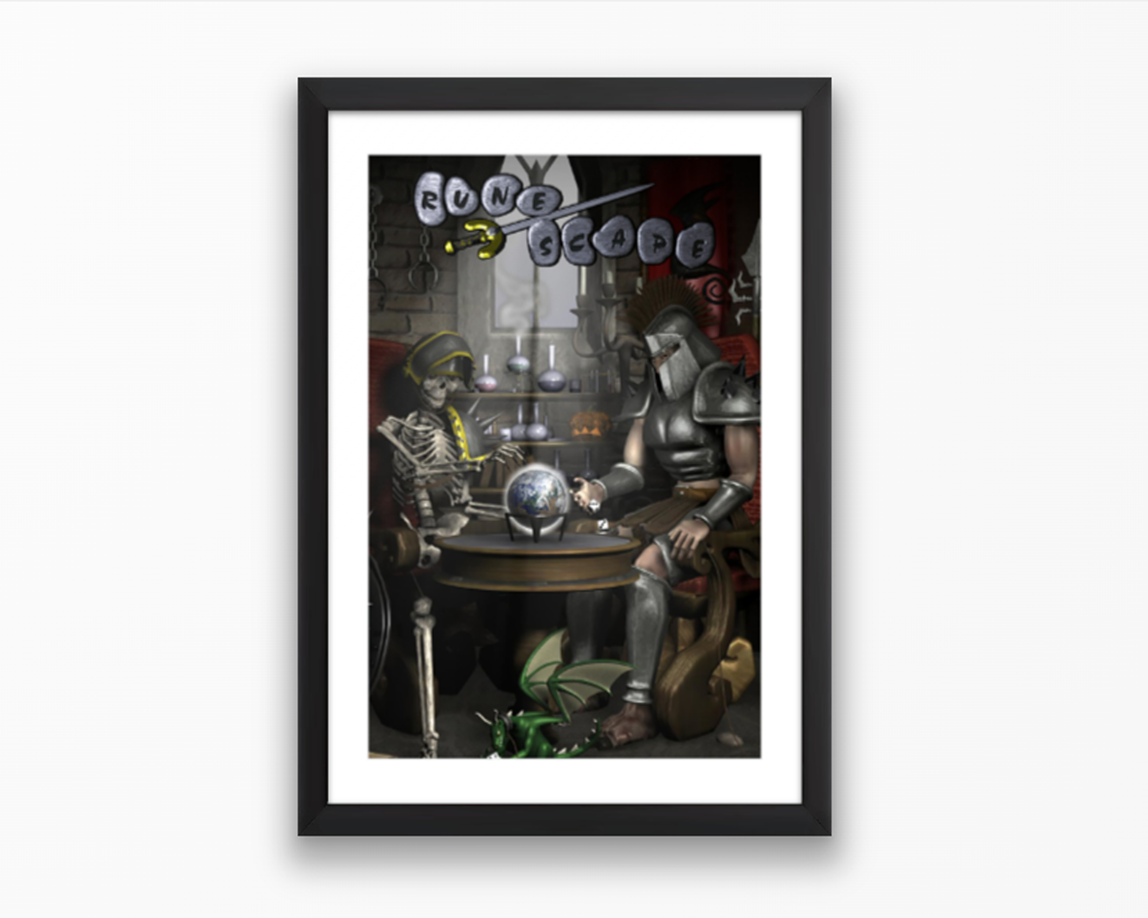 RuneScape 2007 Tim and Crunchy Poster