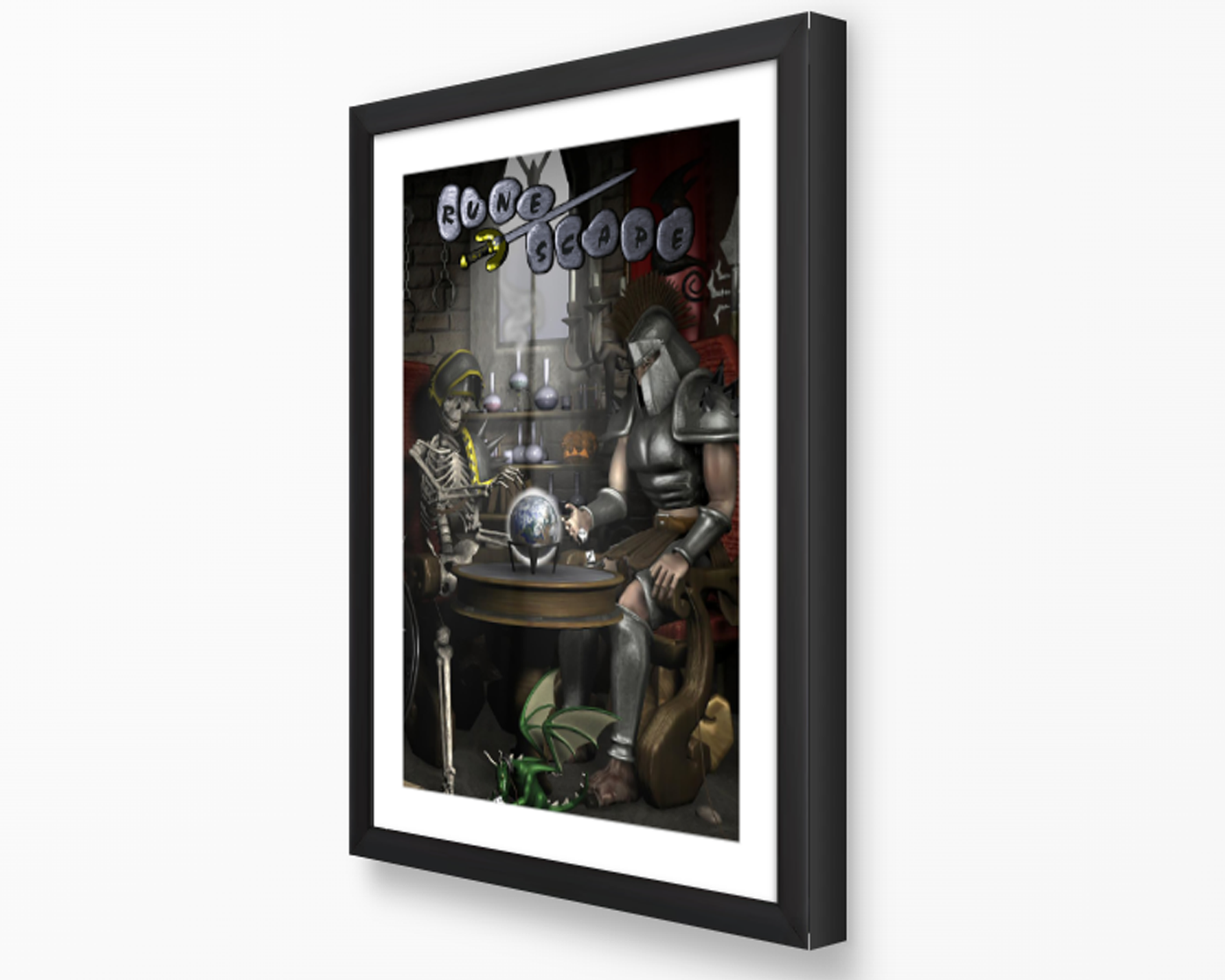 RuneScape 2007 Tim and Crunchy Poster