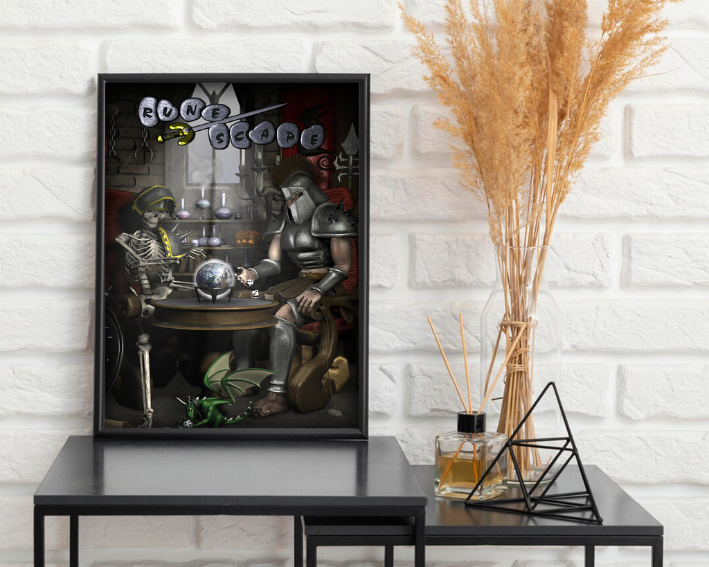 RuneScape 2007 Tim and Crunchy Poster