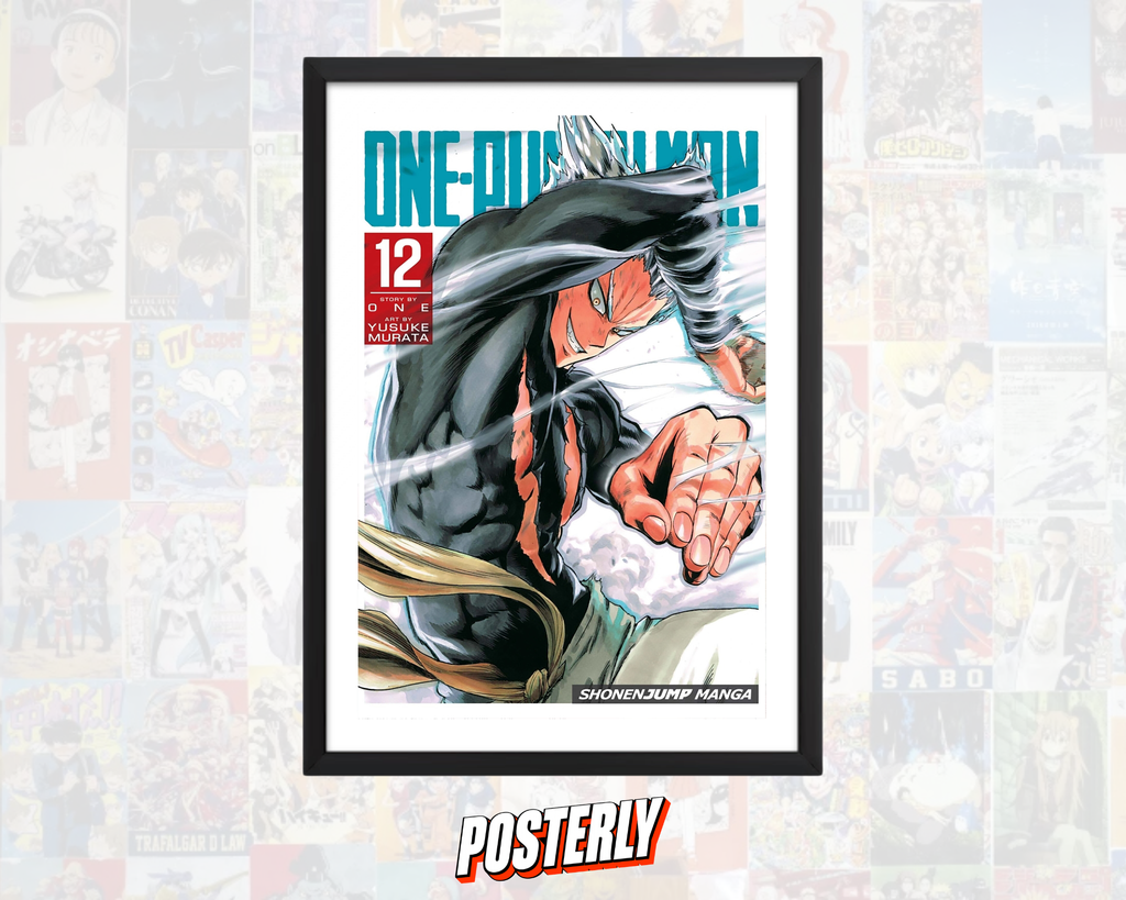 One Punch Man Vol. 12 Cover Poster