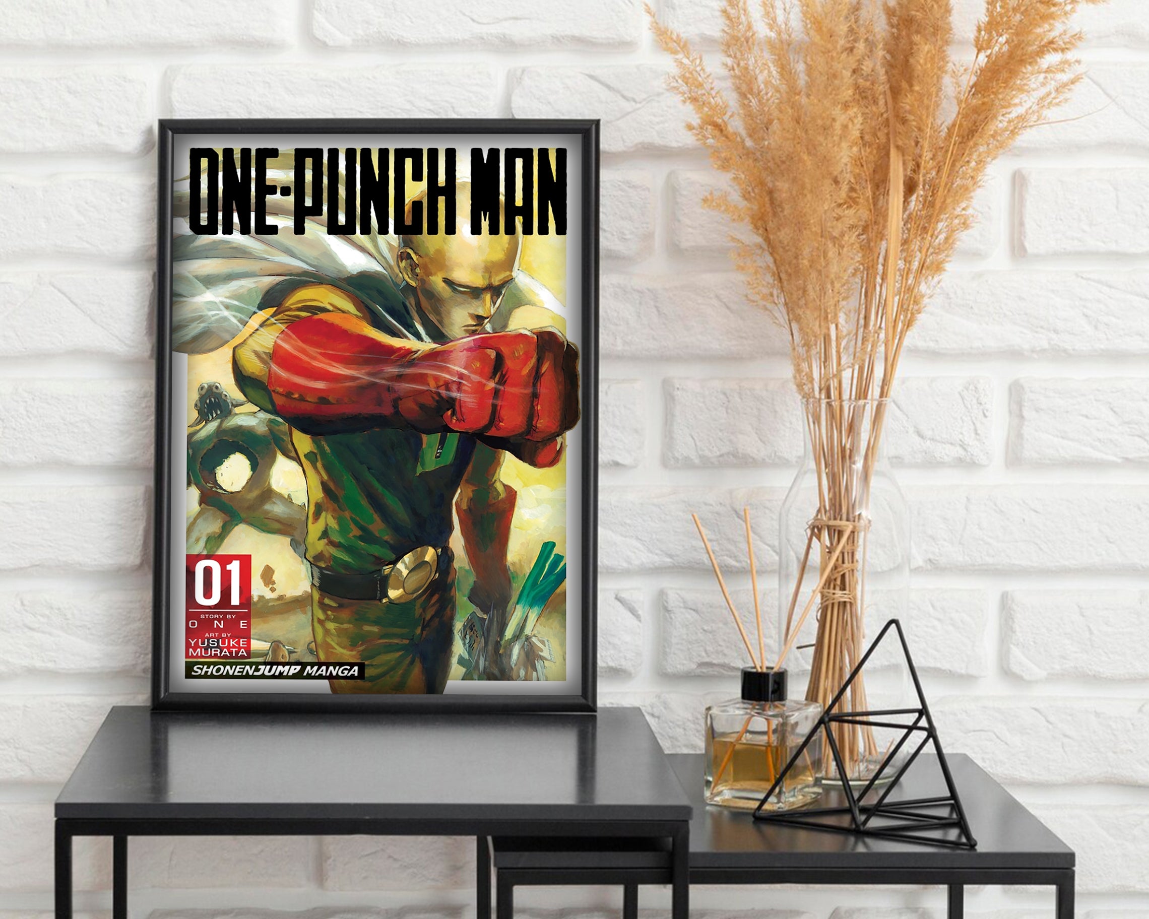 One Punch Man Vol. 1 Cover Poster