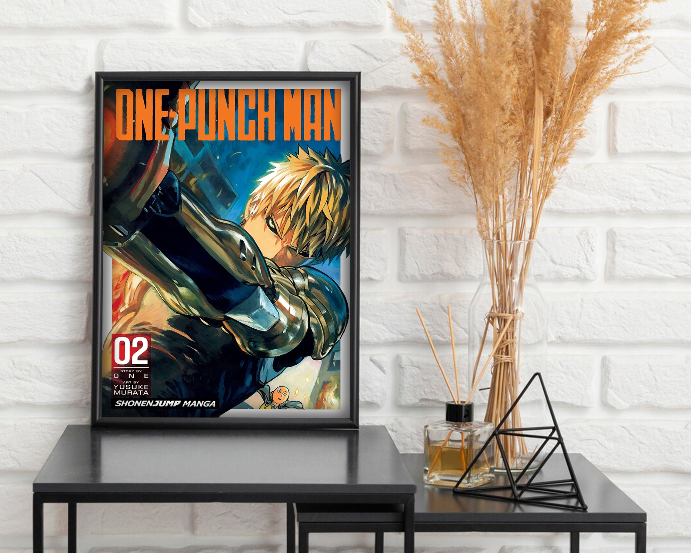 One Punch Man Vol. 2 Cover Poster