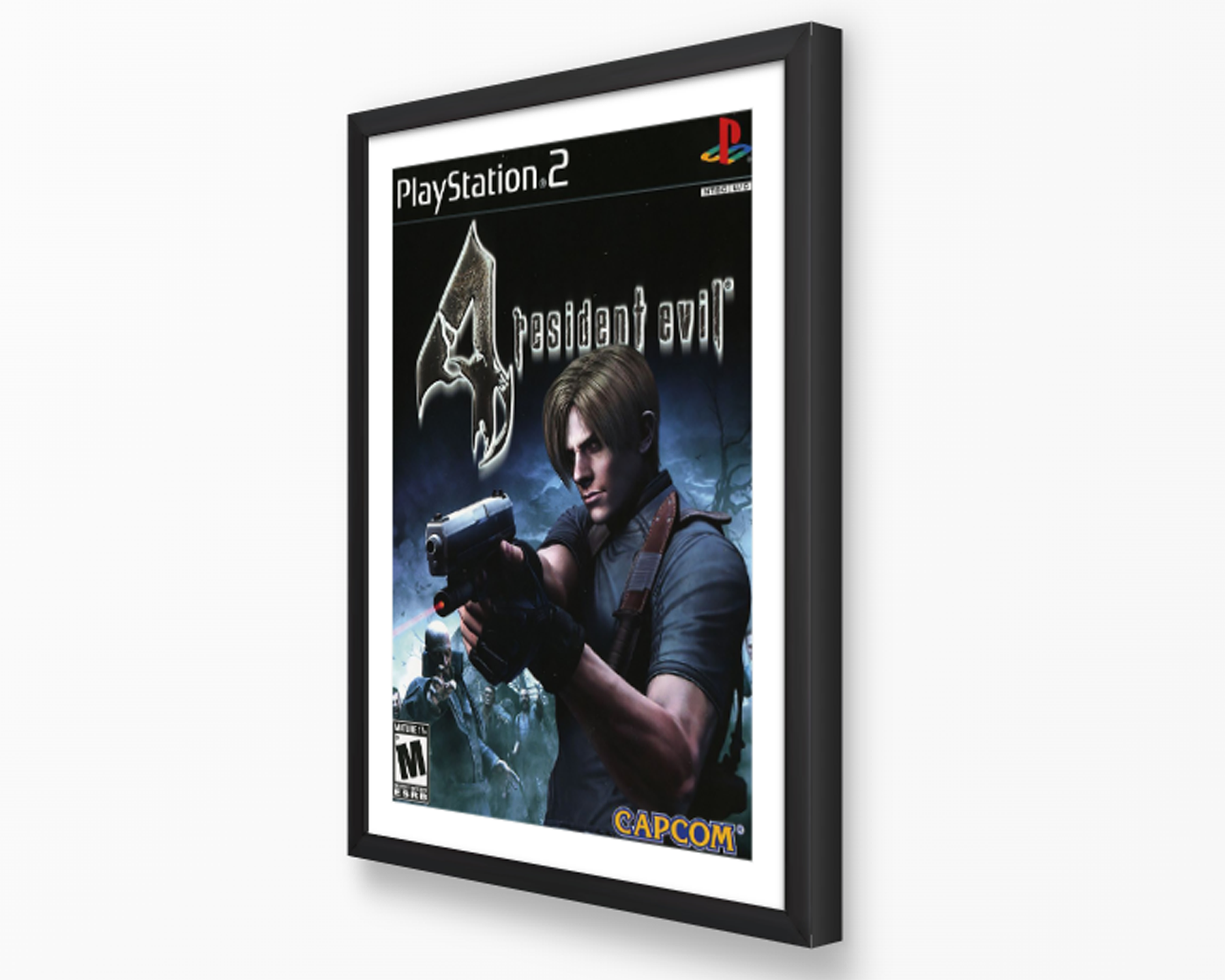 Resident Evil 4 Game Cover Poster