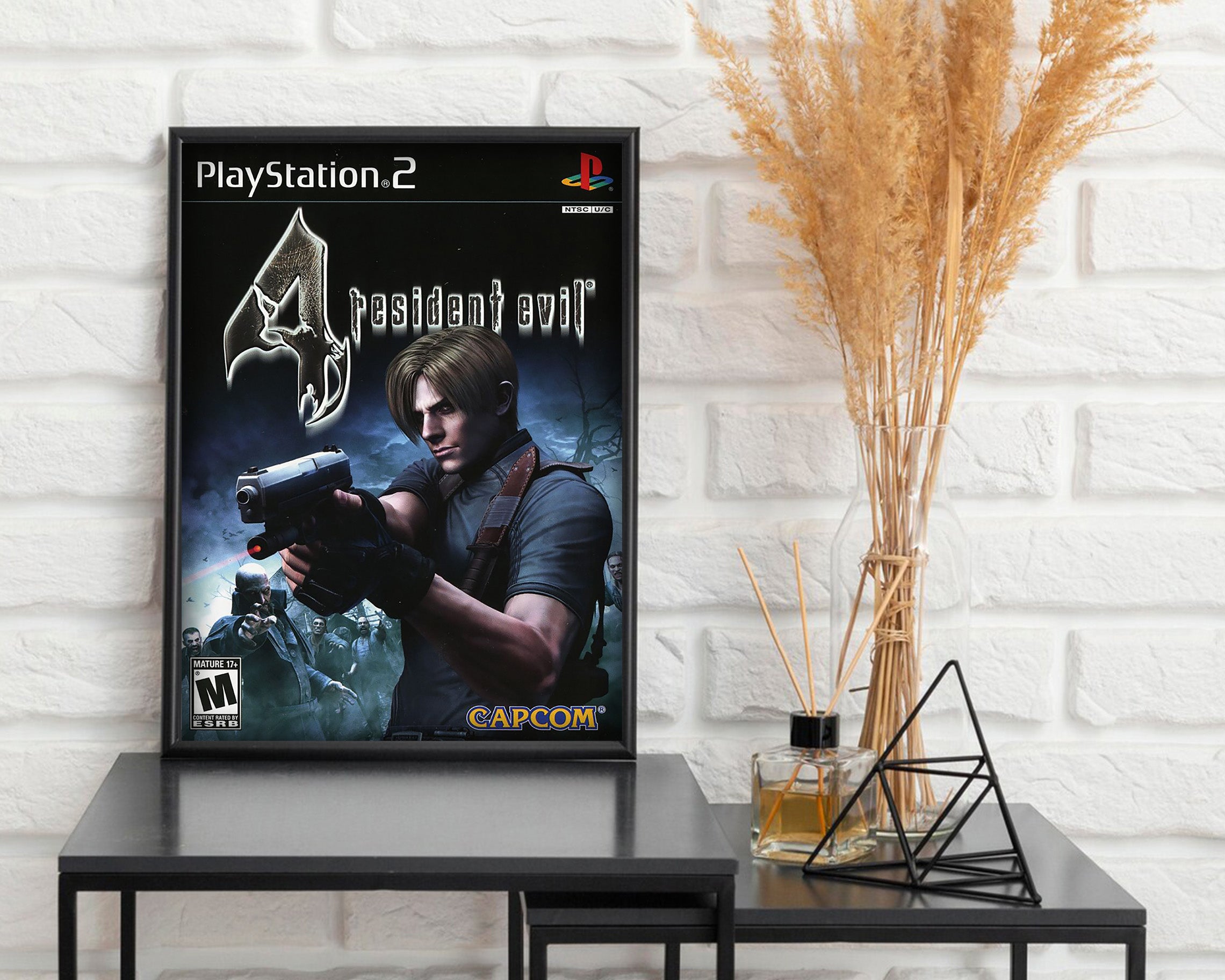 Resident Evil 4 Game Cover Poster