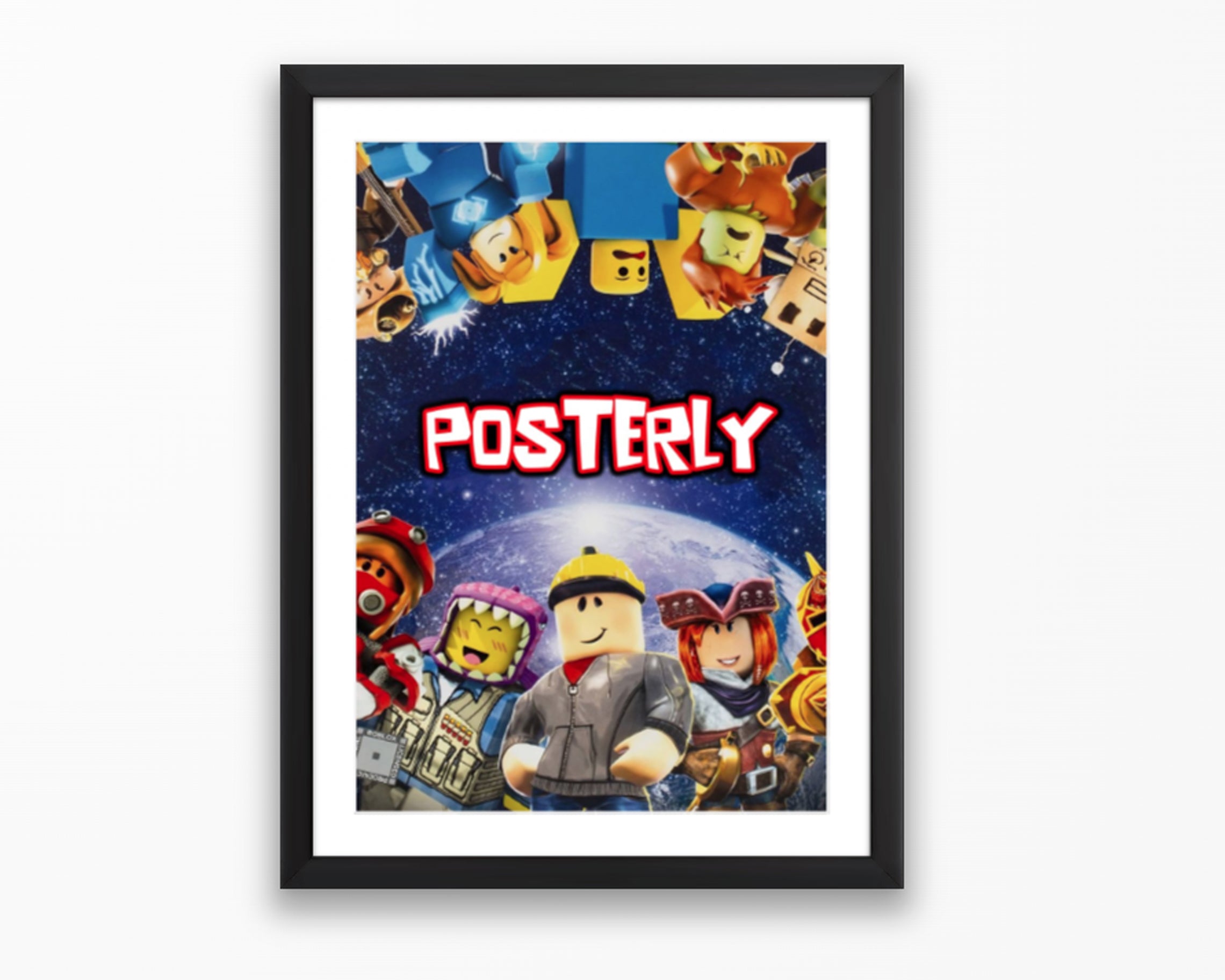 Custom Roblox Poster - Choose Your Name!
