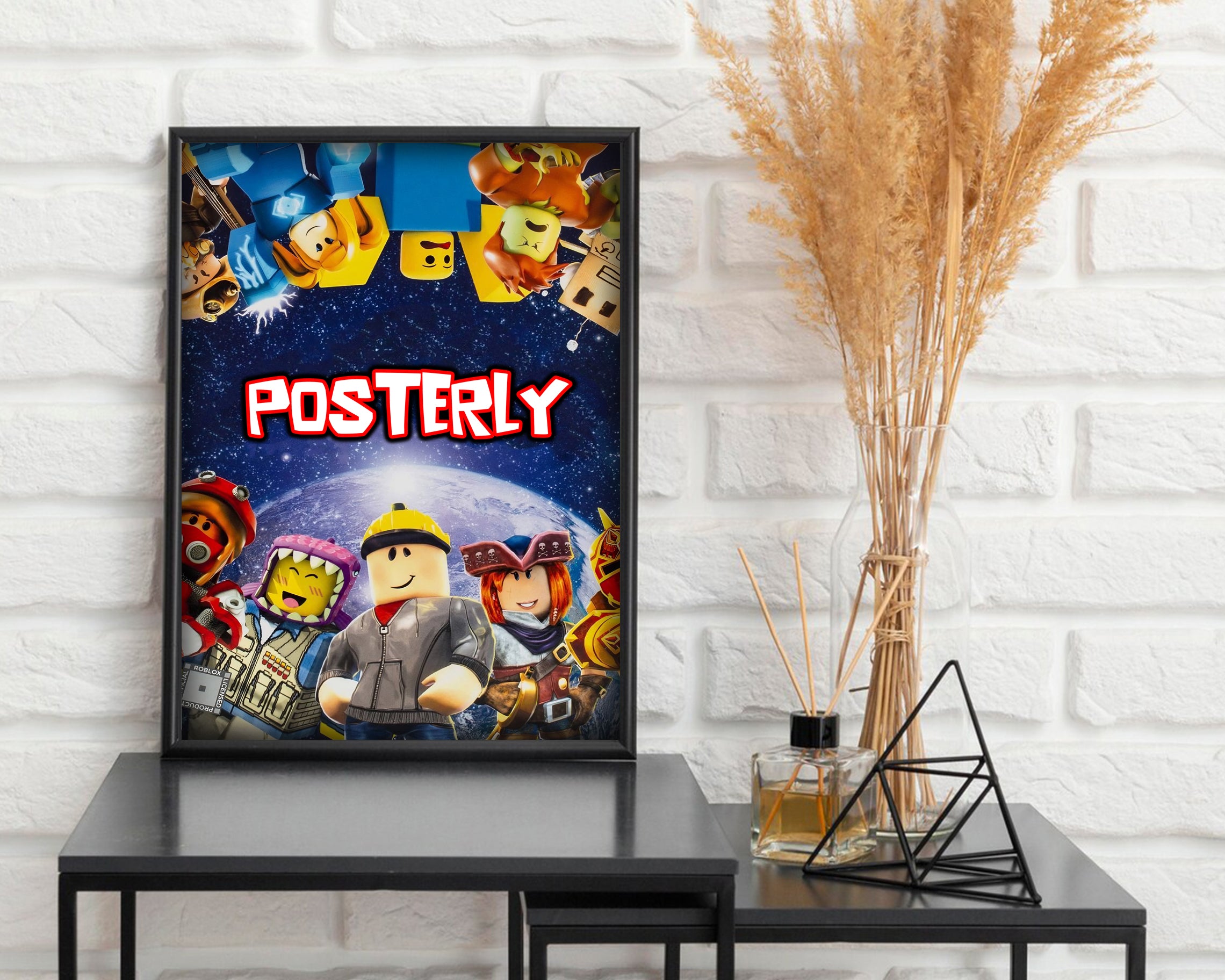Custom Roblox Poster - Choose Your Name!