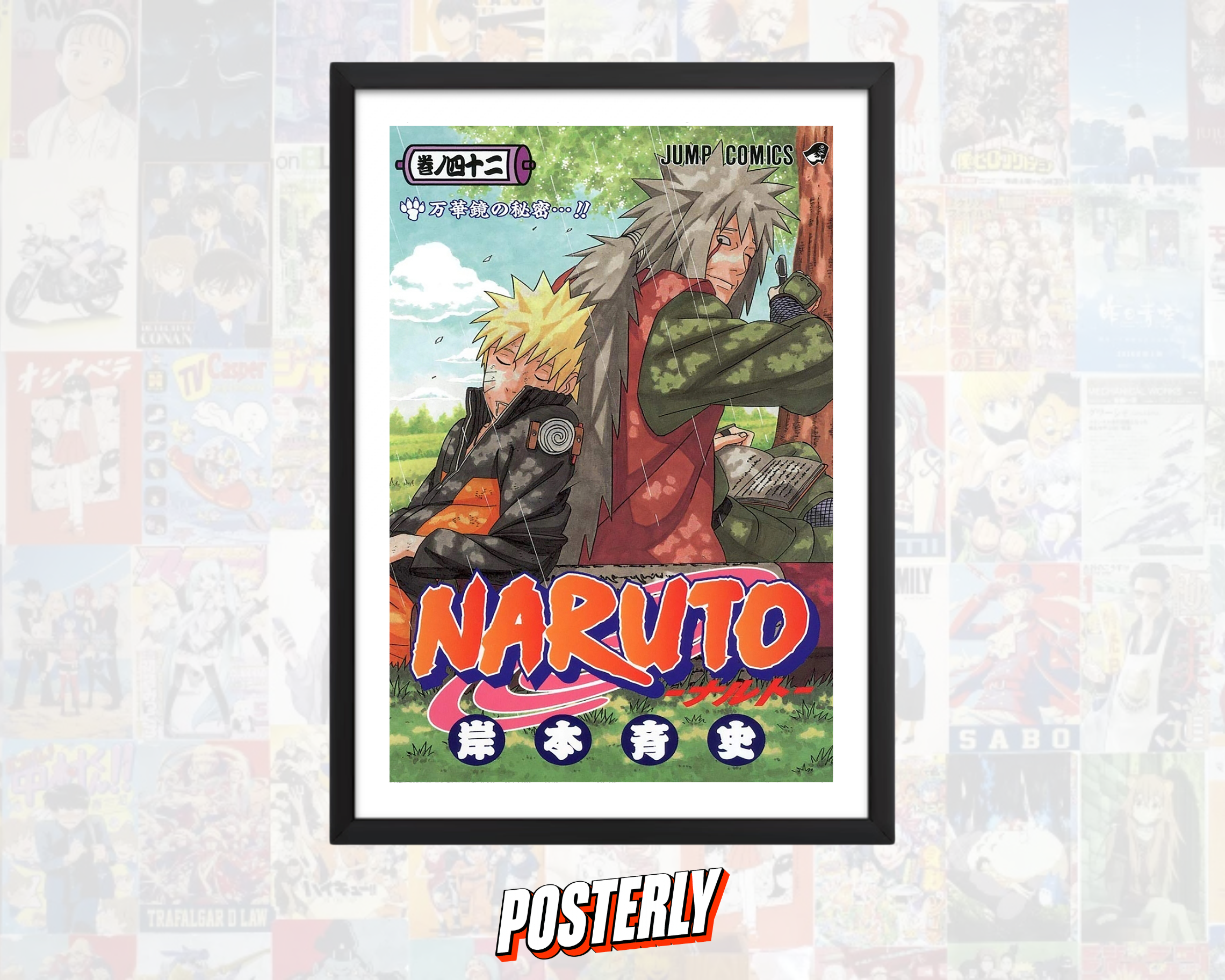 Naruto Shippuden Issue 42 Cover Poster