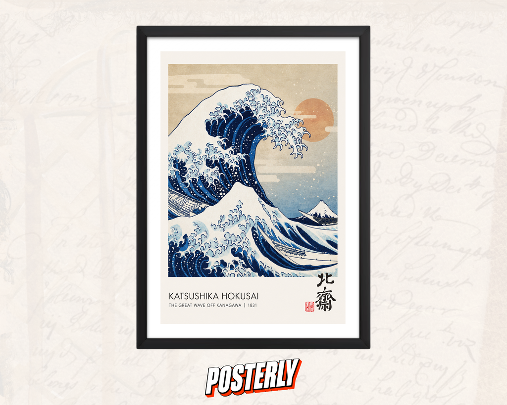 The Great Wave Off Kanagawa Poster
