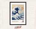 The Great Wave Off Kanagawa Poster