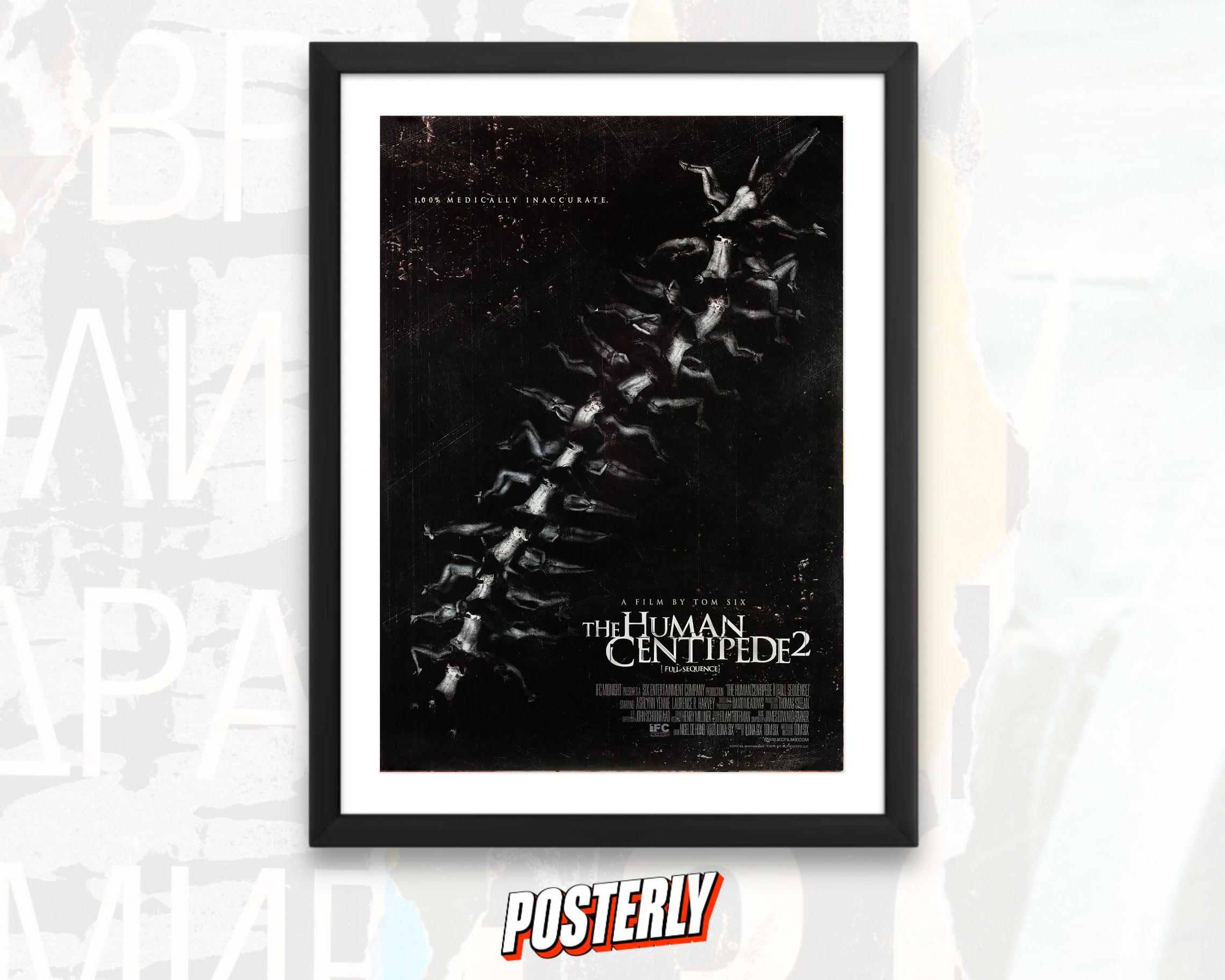 The Human Centipede II Poster