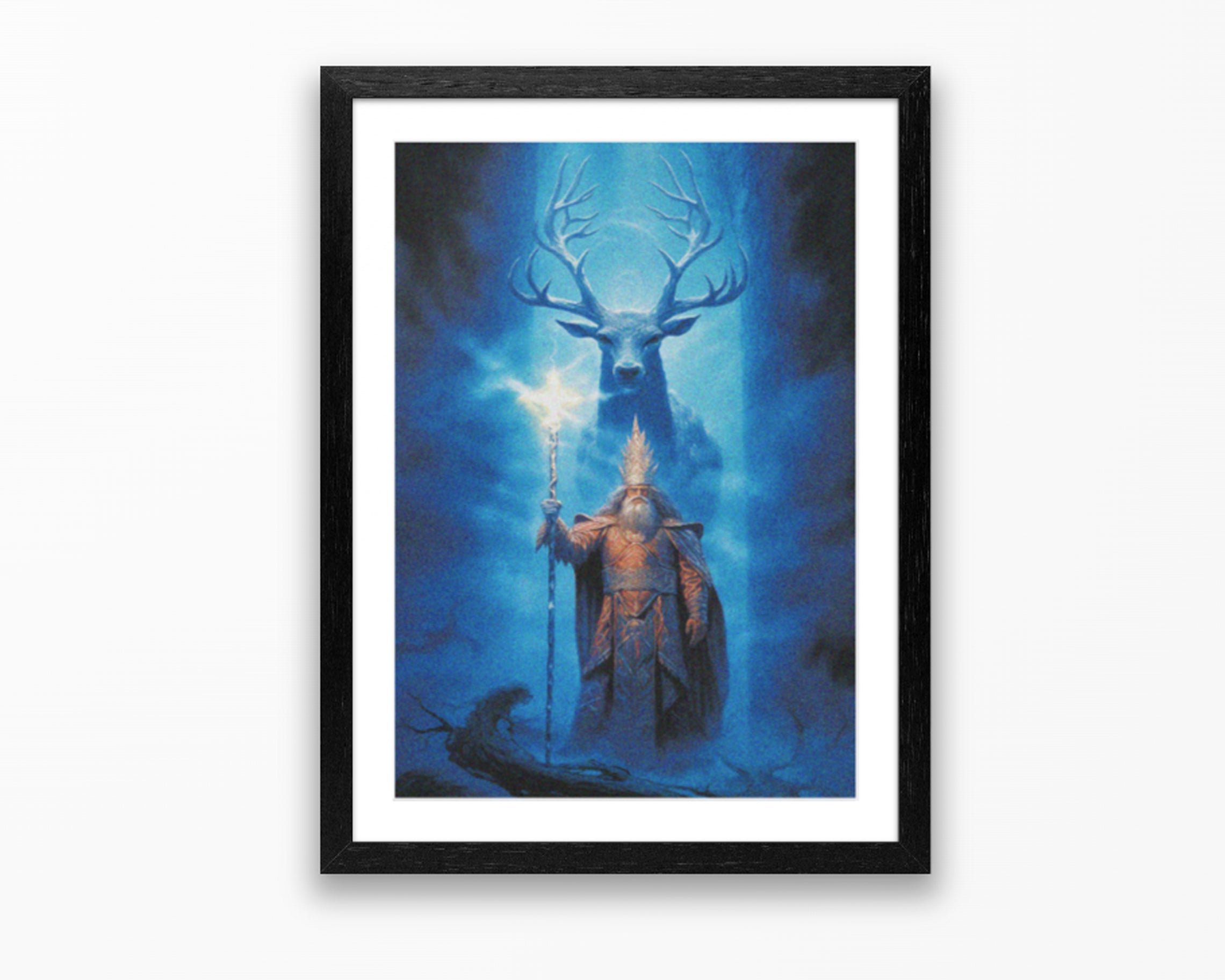 Wizard of Eldorin - Dark Fantasy Poster
