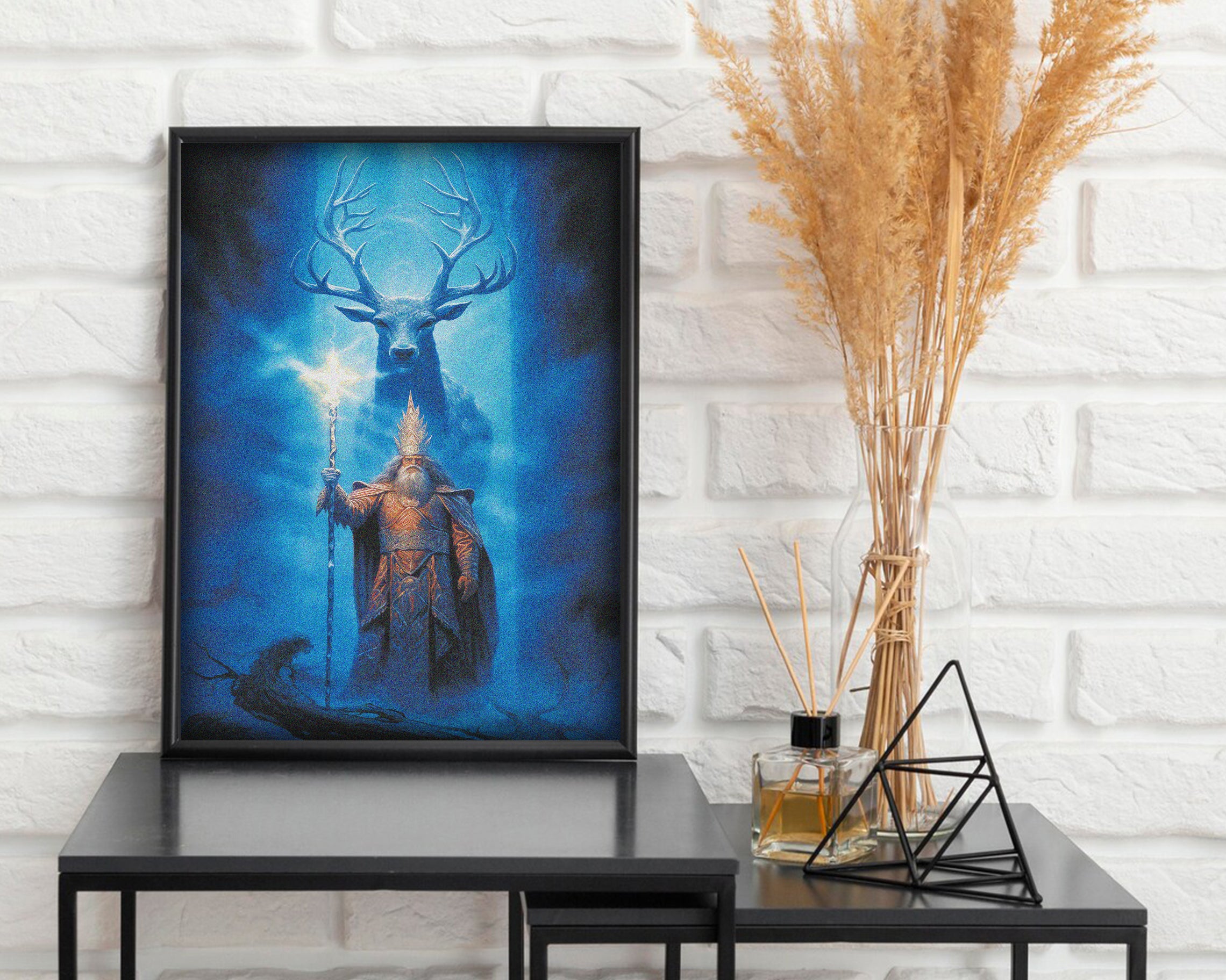 Wizard of Eldorin - Dark Fantasy Poster