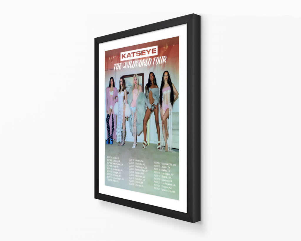 KATSEYE The Wildworld Tour Poster